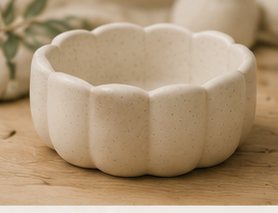 Ceramic Paw Print Bowl Set